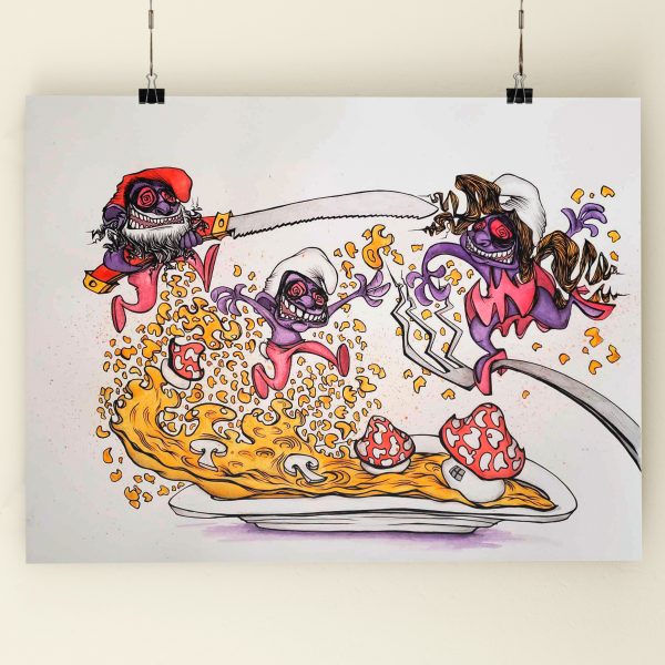 L'omelette aux champignons